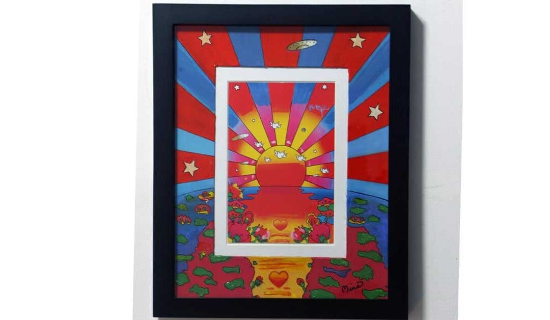 New Peter Max Artwork “Sunrise”